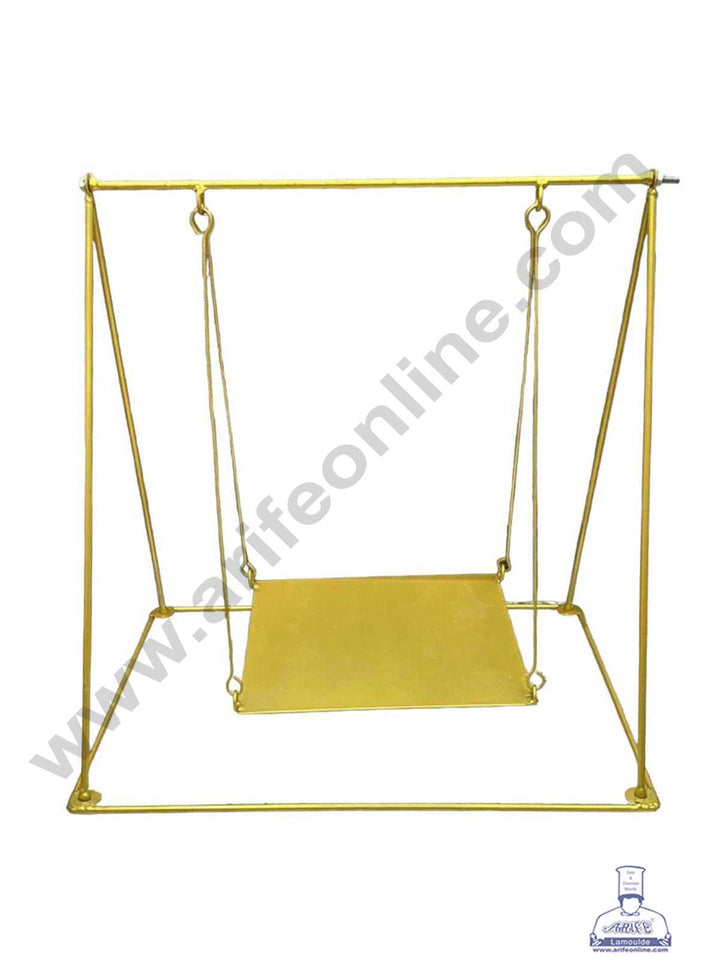 CAKE DECOR™ Fully Foldable Swing Hanging Chandelier Metal Cake Stand (SBCS-175)