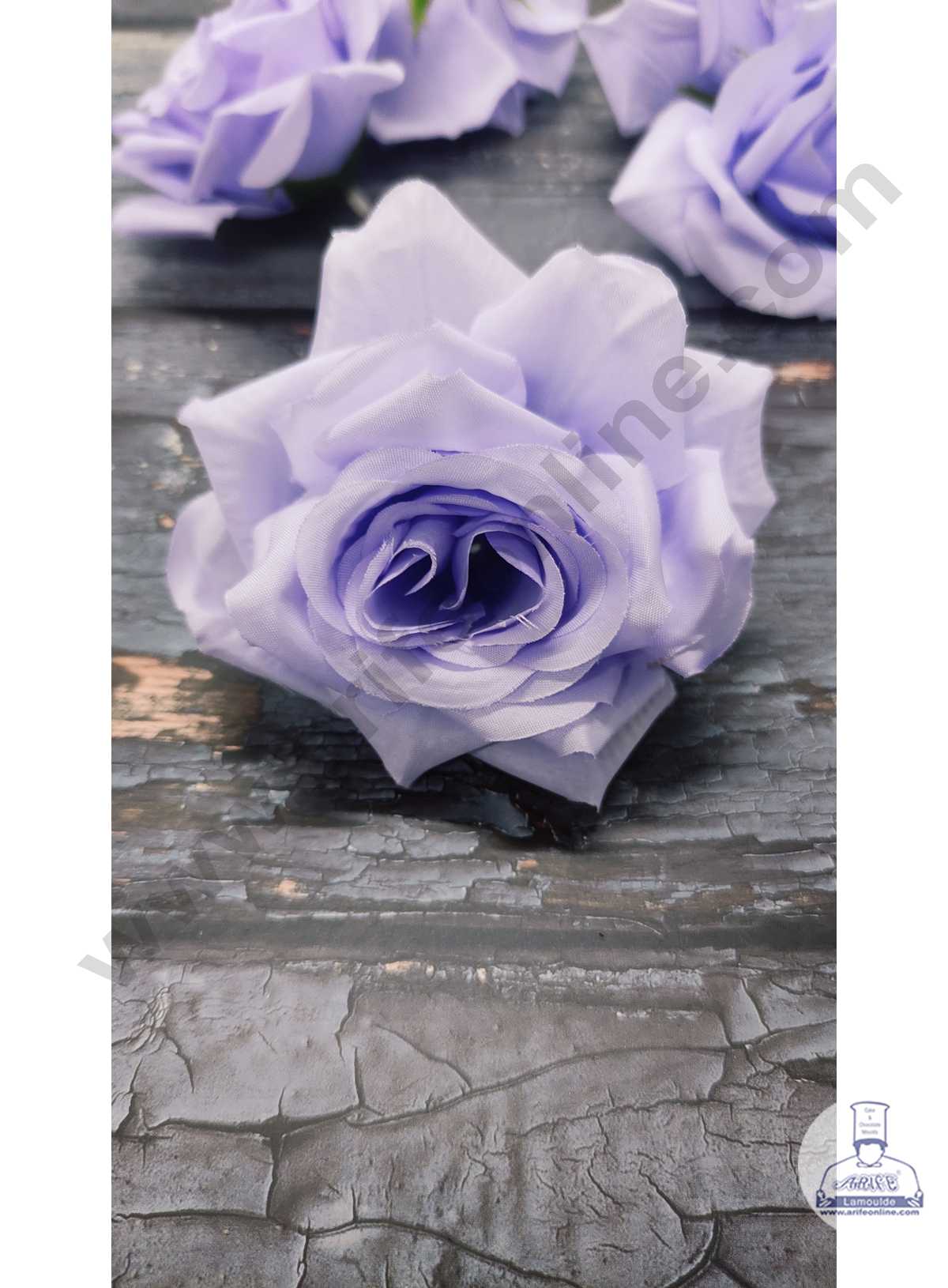 Rose Rife CAKE DECOR™ Large Rose Artificial Flower For Cake Decoration – Purple ...