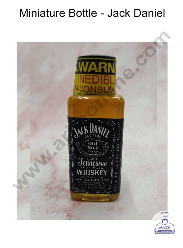 CAKE DECOR™ Miniature Bottles for Cake Decoration - Jack Daniel