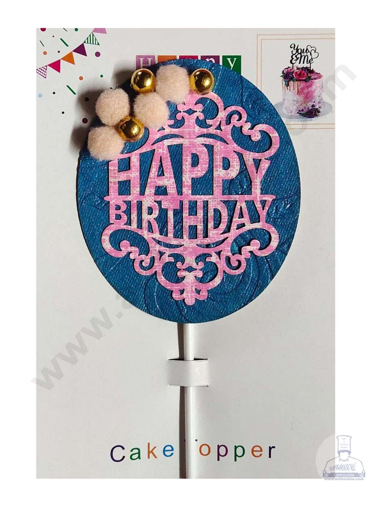 Buy Happy Birthday Cake Topper, Birthday Decorations, Birthday Centerpieces  Cake, Birthday Cake, Wooden Cake Topper, Birthday Party Decor Online in  India - Etsy