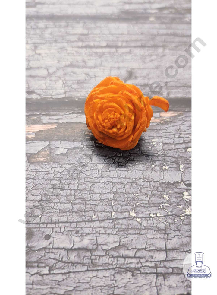 CAKE DECOR™ Sola Wooden Dried Rose For Decoration – Multi Color ( 10 pc pack )