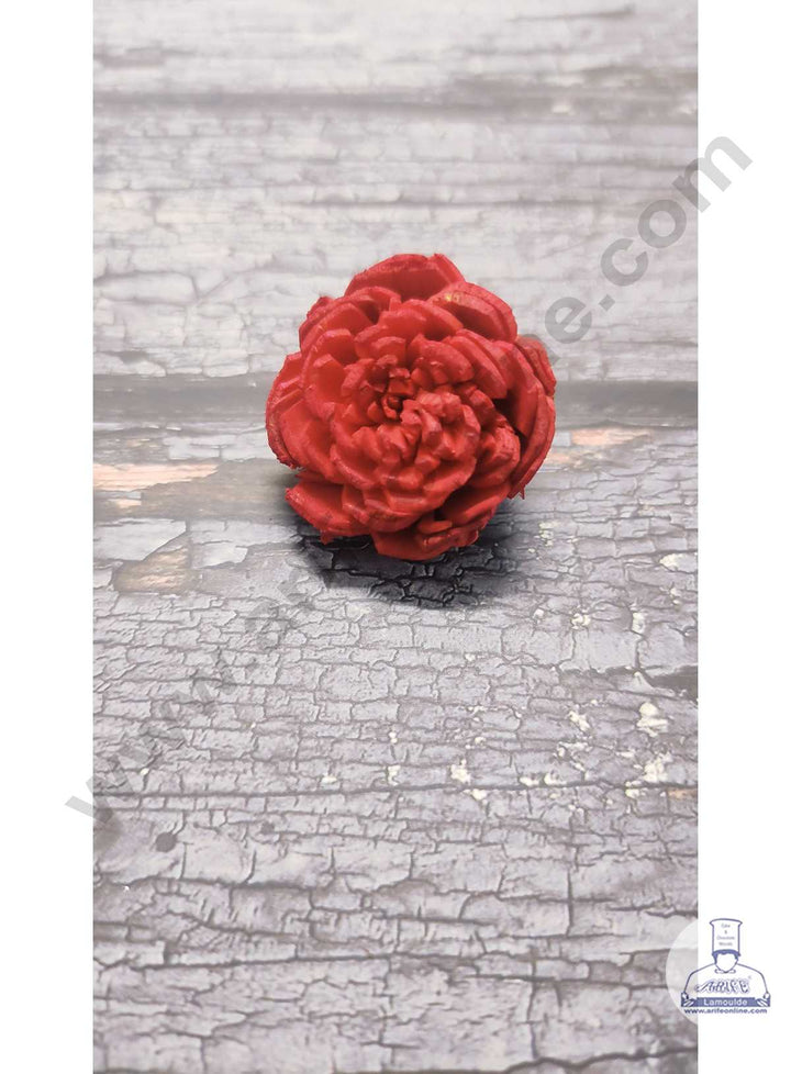 CAKE DECOR™ Sola Wooden Dried Rose For Decoration – Multi Color ( 10 pc pack )