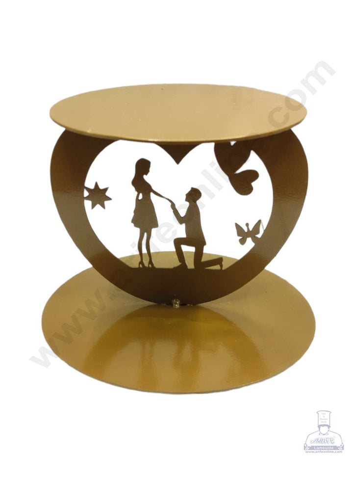 CAKE DECOR™ Tier Cake Spacer - Proposing Couples Shape Tier Spacer SBCS-155