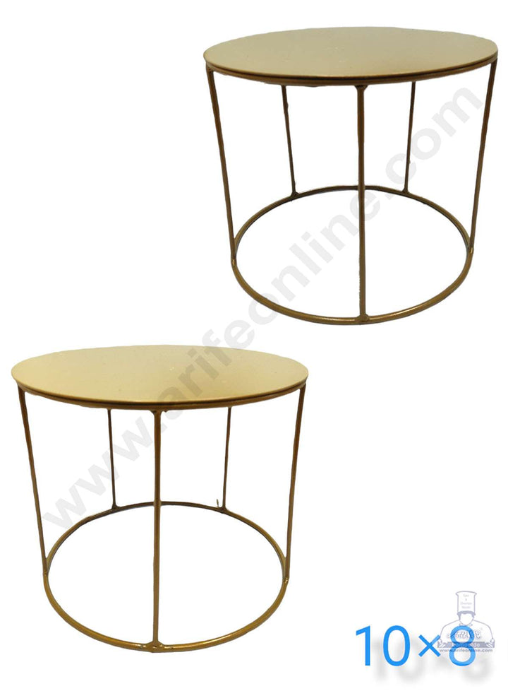 CAKE DECOR™ Tier Cake Spacer - Round Shape Tier Spacer - Medium 10 x 8 SBCS-157