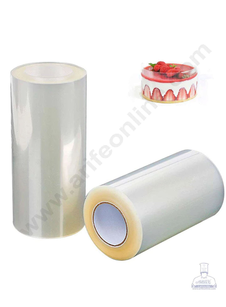 Fancy Acetate Cake Collar, Mousse Cake Plastic Wrap, Acetate Sheet Roll for  Baking and Cake Decoration, Pull me up Cake Maker 15cm*10m