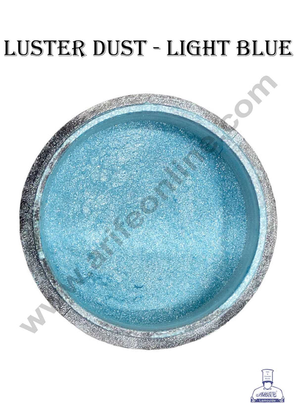 CAKE DECOR™ Luster Dust - Light Blue (10 gm) SB-NELD-LBlue