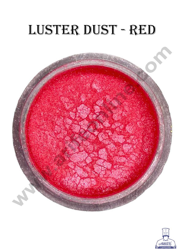 CAKE DECOR™ Luster Dust - Red (10 gm) SB-NELD-Red
