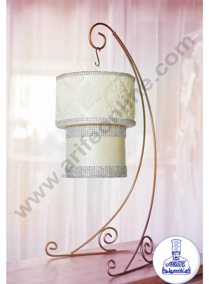 CHANDELIER-CAKE STAND TWO TIER
