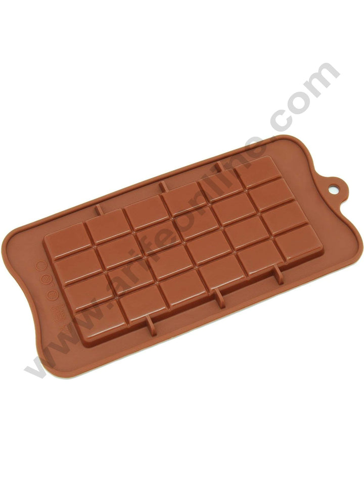 Cake Decor 1 Cavity Chocolate Bar Silicone Chocolate Mould