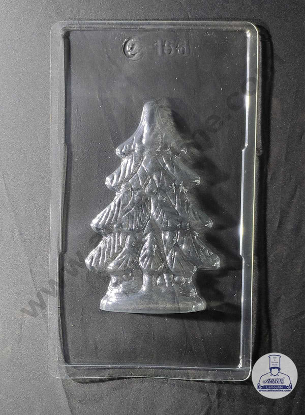 Cake Decor 1 Cavity Christmas Tree Shape Mould PVC Chocolate mould (10 pcs pack) EM-156