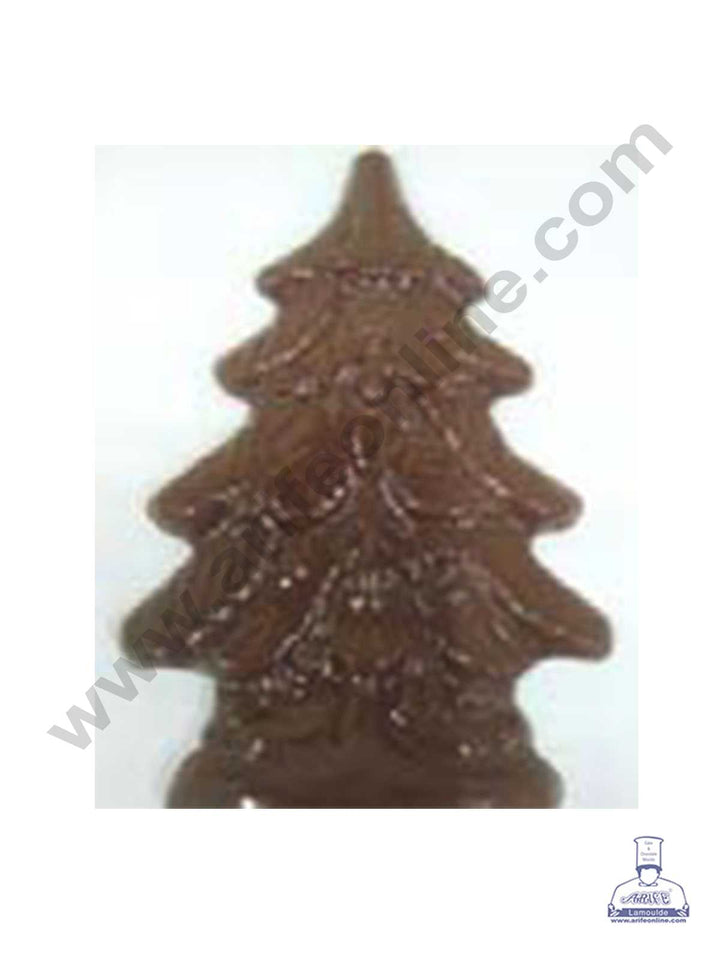 Cake Decor 1 Cavity Christmas Tree Shape Mould PVC Chocolate mould (10 pcs pack) EM-156