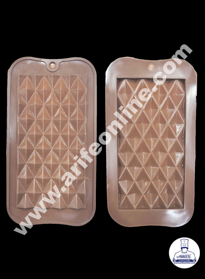 Cake Decor 1 Cavity Diamond Shape Silicone Bar Mold Chocolate Mould ( SBCM-688 )