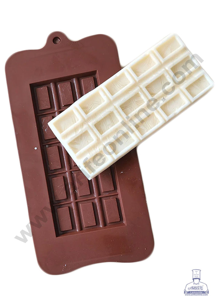 Cake Decor 1 Cavity Milky Bar Shape Silicone Chocolate Mold ( SBCM-708 )