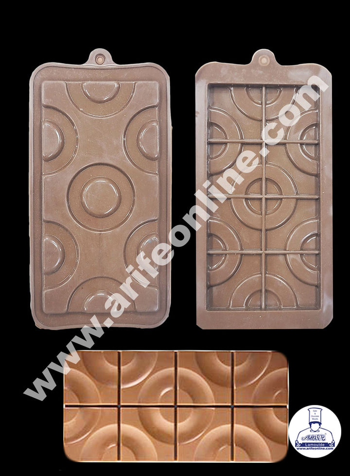 Cake Decor 1 Cavity Target Shape Silicone Bar Mold Chocolate Mould ( SBCM-698)