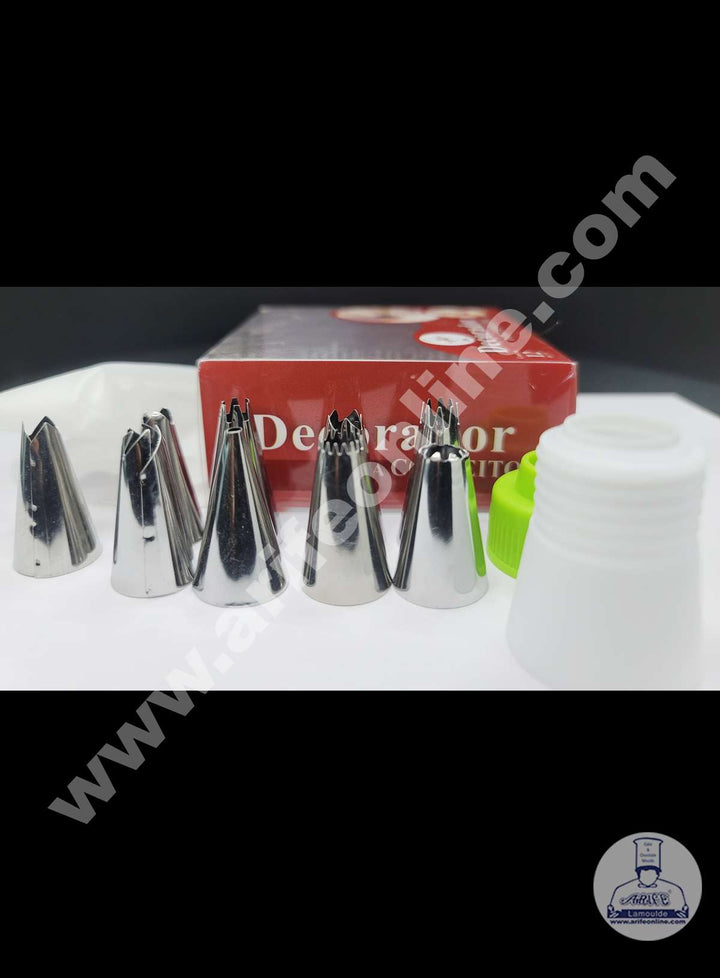 Cake Decor 12 Pcs Decorador Nozzle Set Pastry Tips Cupcake Cake Decorating Nozzle