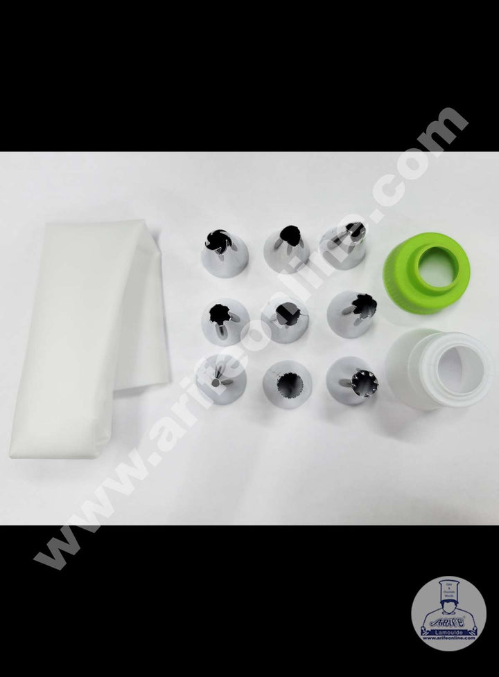 Cake Decor 12 Pcs Decorador Nozzle Set Pastry Tips Cupcake Cake Decorating Nozzle
