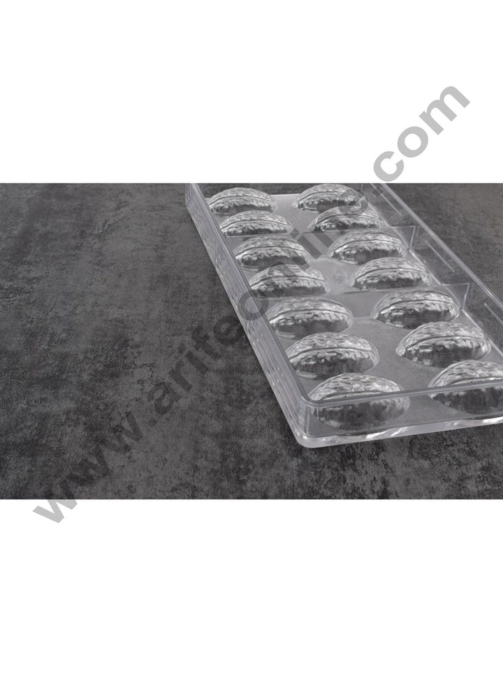 Cake Decor 14 Cavities Cocoa Fruit Nut Shape Polycarbonate Chocolate Mould