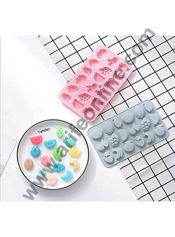 Cake Decor 12 Cavity Silicone Chocolate Mould Sea Life Theme Fish Star Shells Silicon Jelly Candy Moulds