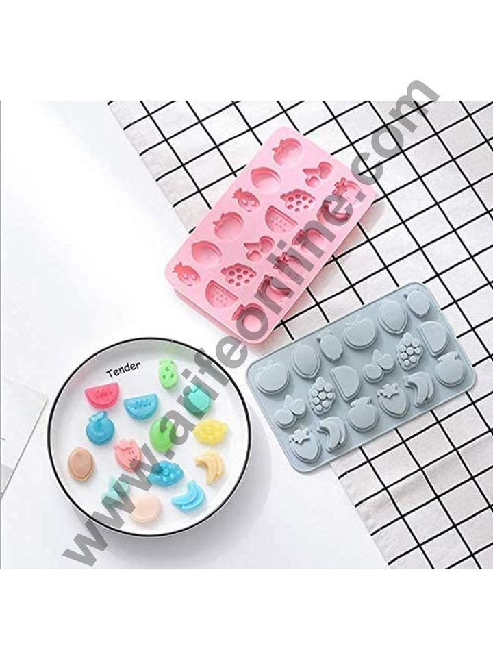 Cake Decor 12 Cavity Silicone Chocolate Mould Sea Life Theme Fish Star Shells Silicon Jelly Candy Moulds