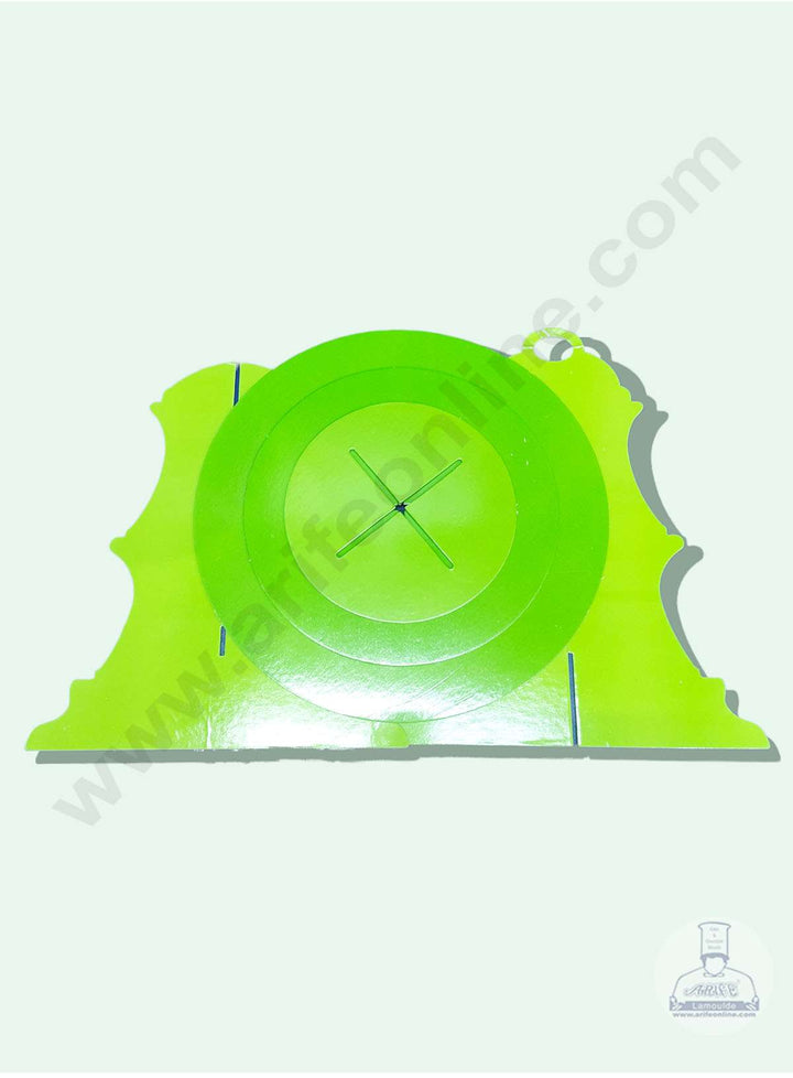 Cake Decor 3 Tier Cardboard Cupcake Stand - Plain Green ( SBCS-C-PGreen )