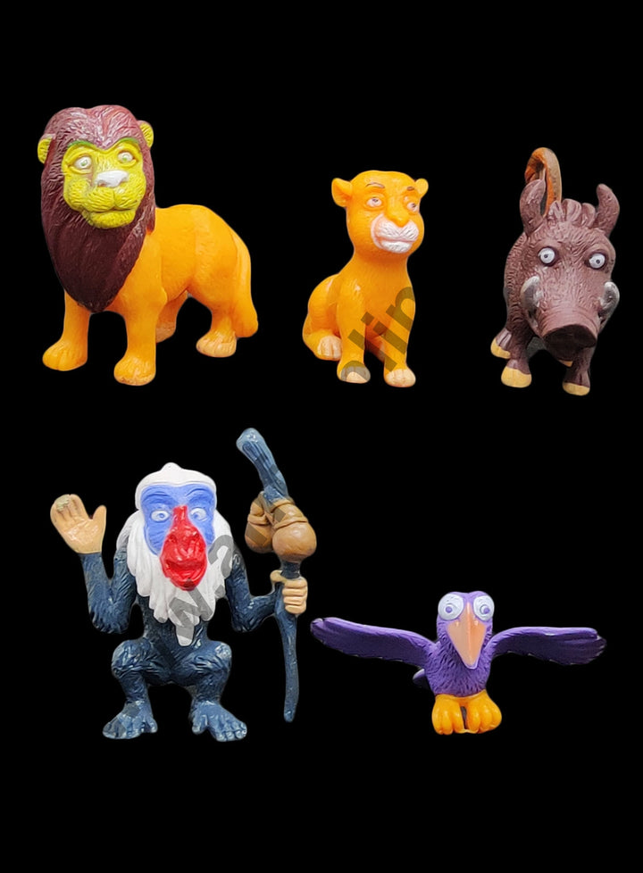 Cake Decor 5 Pcs Set lion King Toys for Cake Toppers