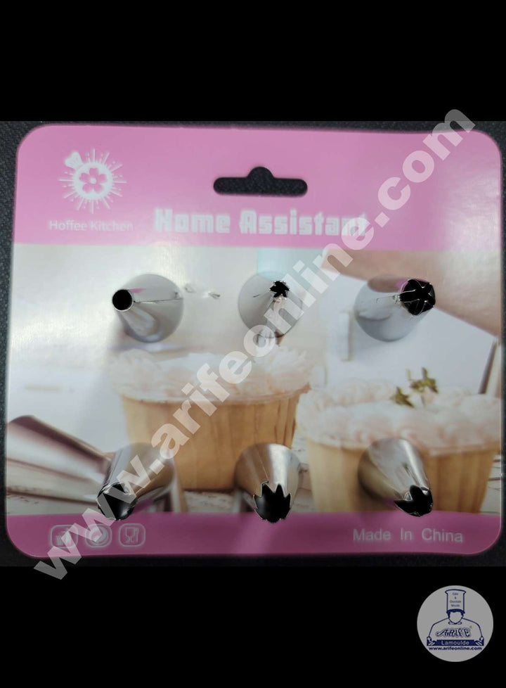 Cake Decor 6 Pcs New Nozzle Set Pastry Tips Cupcake Cake Decorating Nozzle