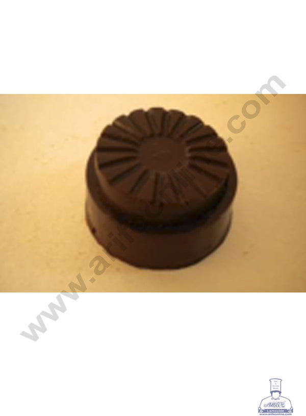 Cake Decor 8 Cavity Round Center Filling Shape Mould PVC Chocolate mould (10 pcs pack)