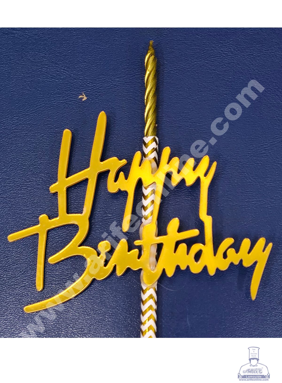 Happy Birthday Acrylic Cake Topper (ACT 38)