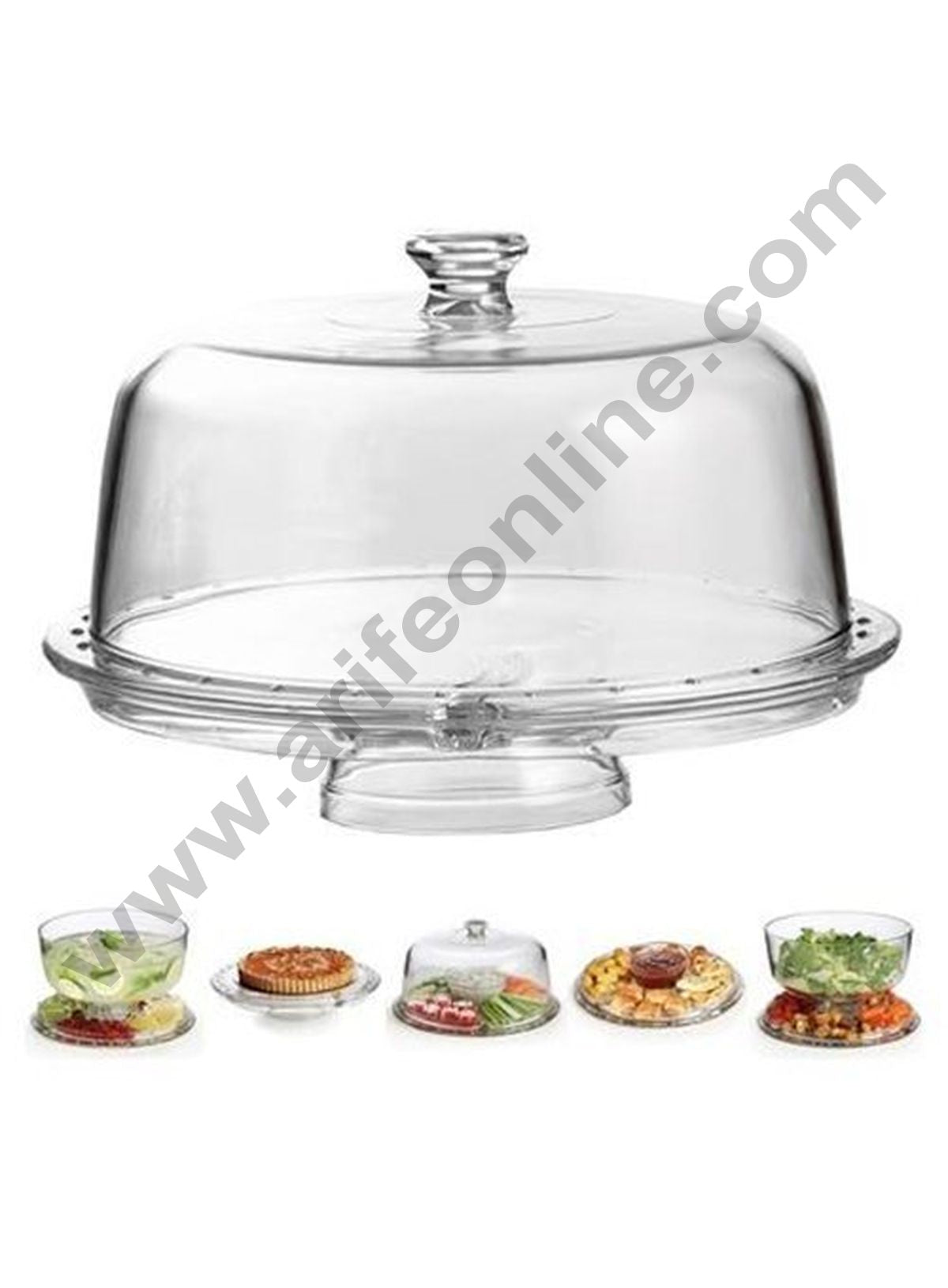 Cake Decor Amazing Cake Stand Multifunctional Cake and Salad Server wi ...