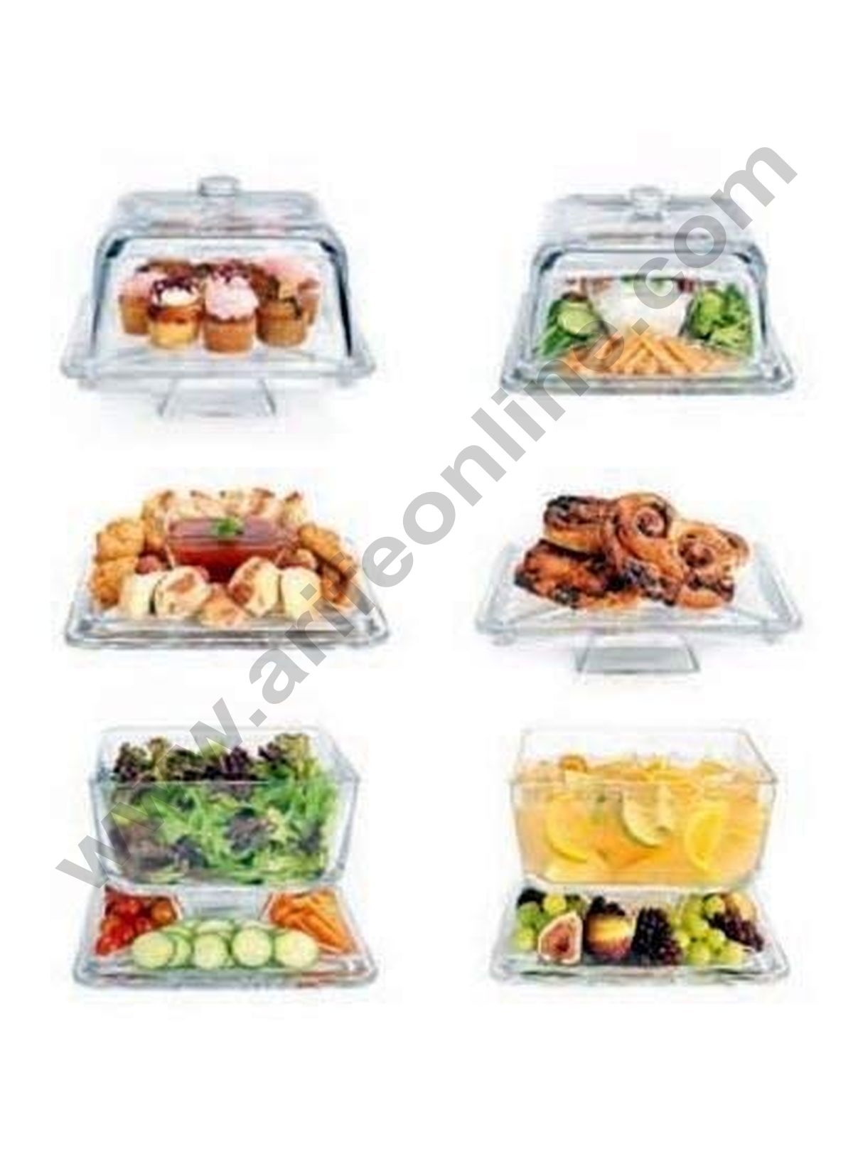 Cake Decor Amazing Cake Stand Multifunctional Cake and Salad Server wi ...