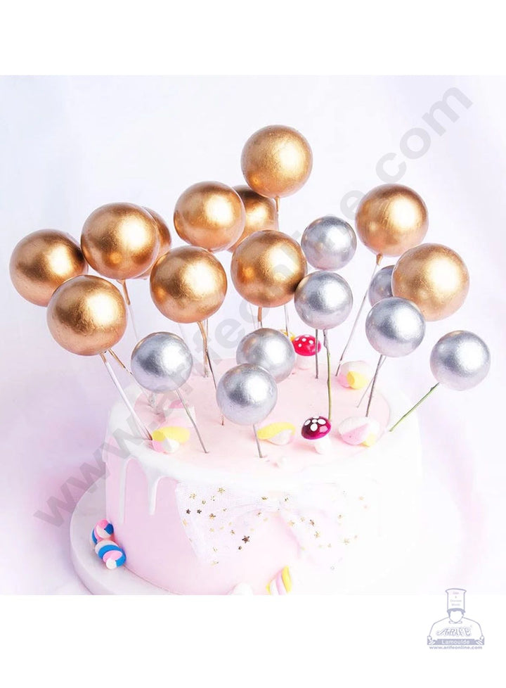 Cake Decor Balls Topper For Cake and Cupcake Decoration