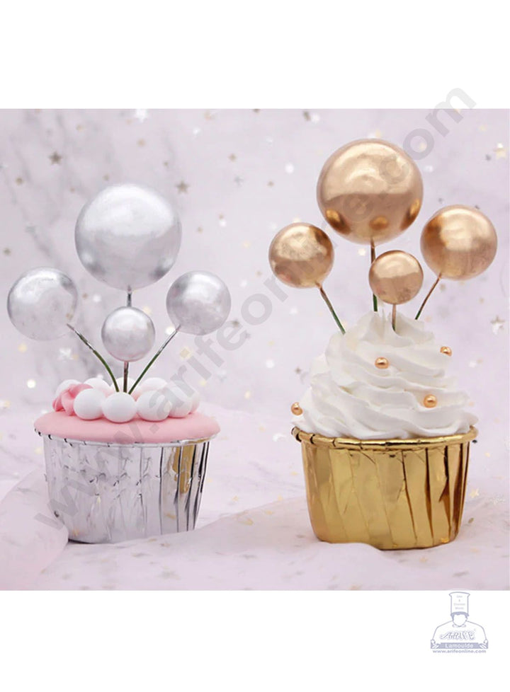 Cake Decor Balls Topper For Cake and Cupcake Decoration