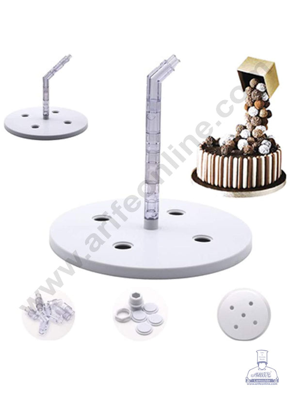 Cake Decor Cake Pouring Kit Anti Gravity Cake Support Structure for Easy Gravity Defying Cakes Frame (SBS-673)
