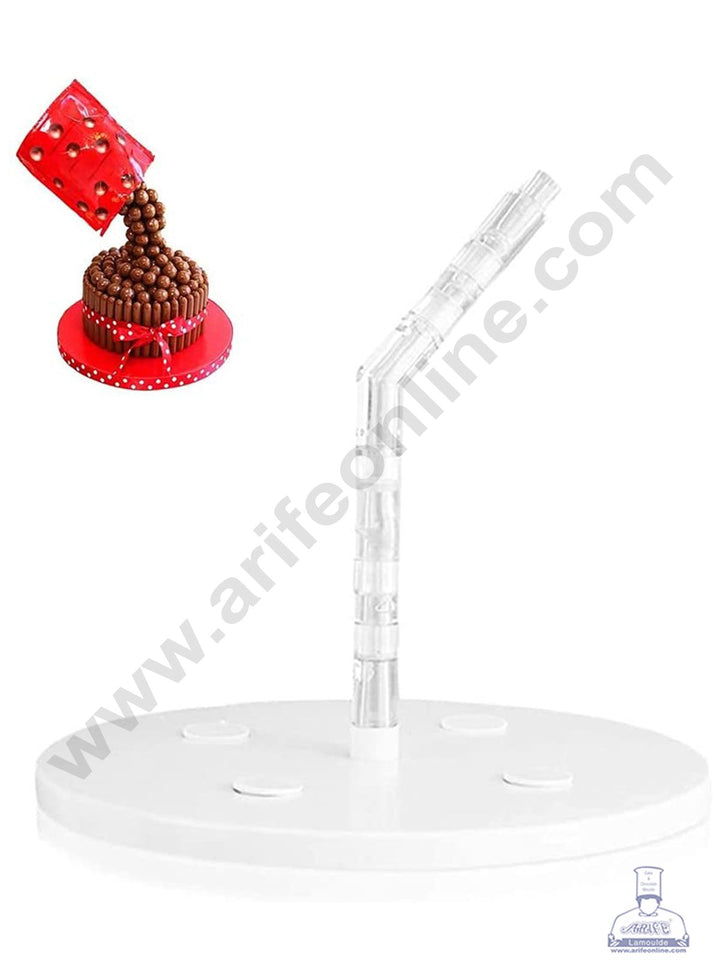 Cake Decor Cake Pouring Kit Anti Gravity Cake Support Structure for Easy Gravity Defying Cakes Frame (SBS-673)