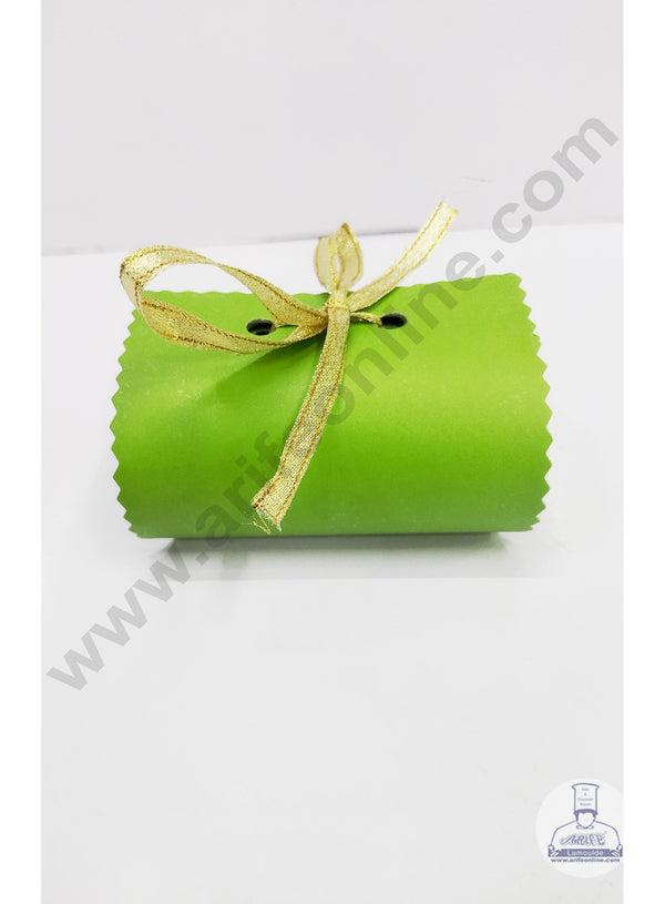 Cake Decor Cardboard Paper Chocolate Boxes - Green (Pack of 10pcs) SBEB-009-Green