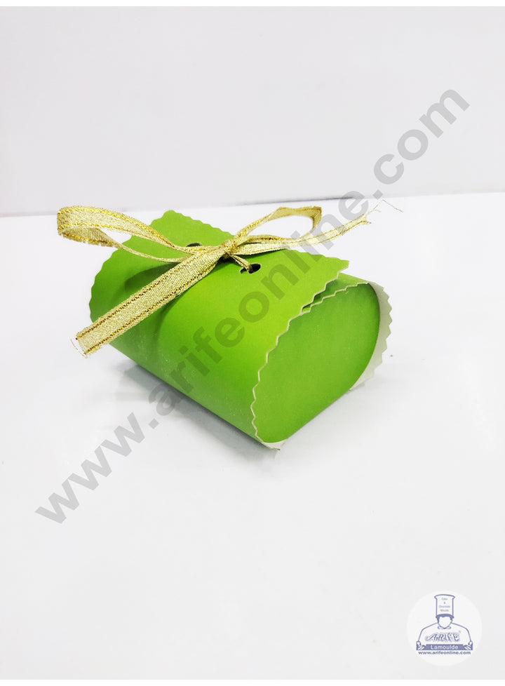 Cake Decor Cardboard Paper Chocolate Boxes - Green (Pack of 10pcs) SBEB-009-Green
