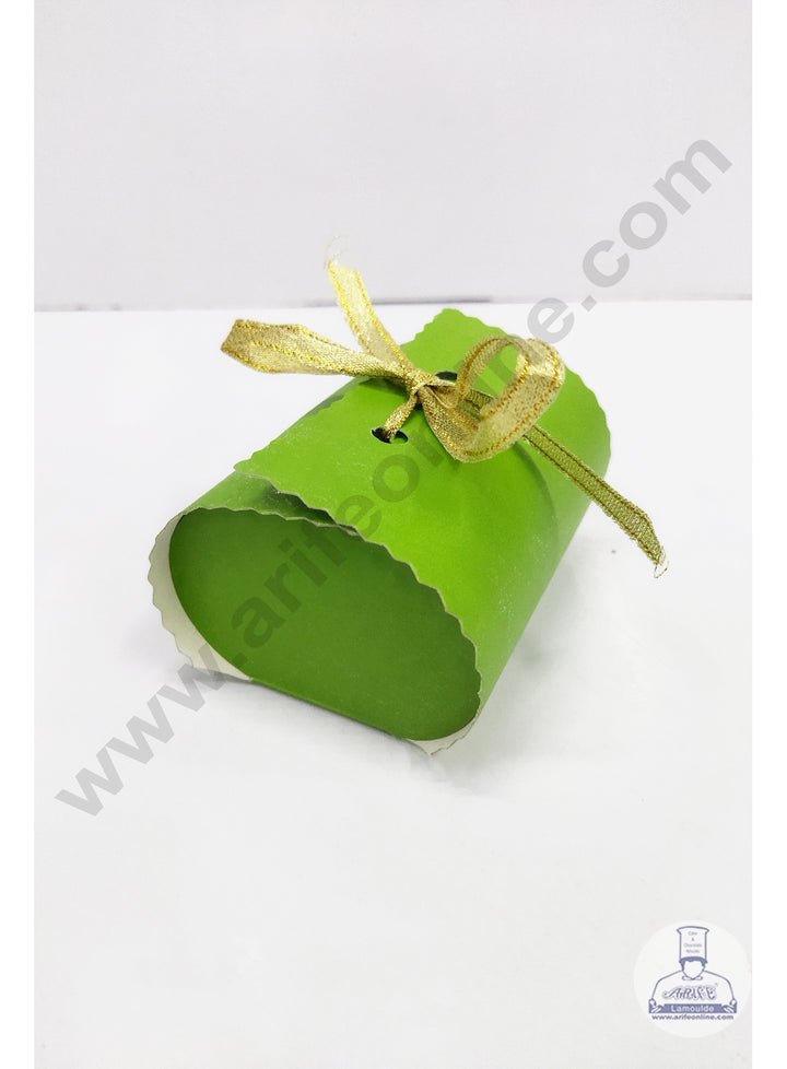 Cake Decor Cardboard Paper Chocolate Boxes - Green (Pack of 10pcs) SBEB-009-Green