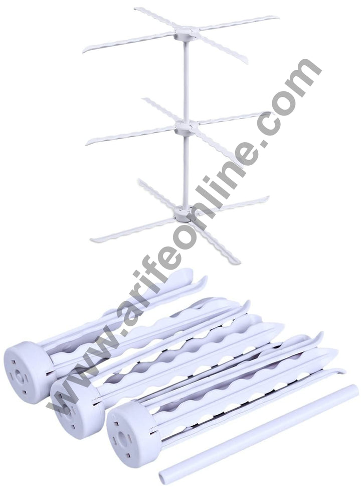 Cake Decor Detachable Gum Paste Flower Drying Rack Cake Decorating Fondant Sugar Dry Stand Baking Tool