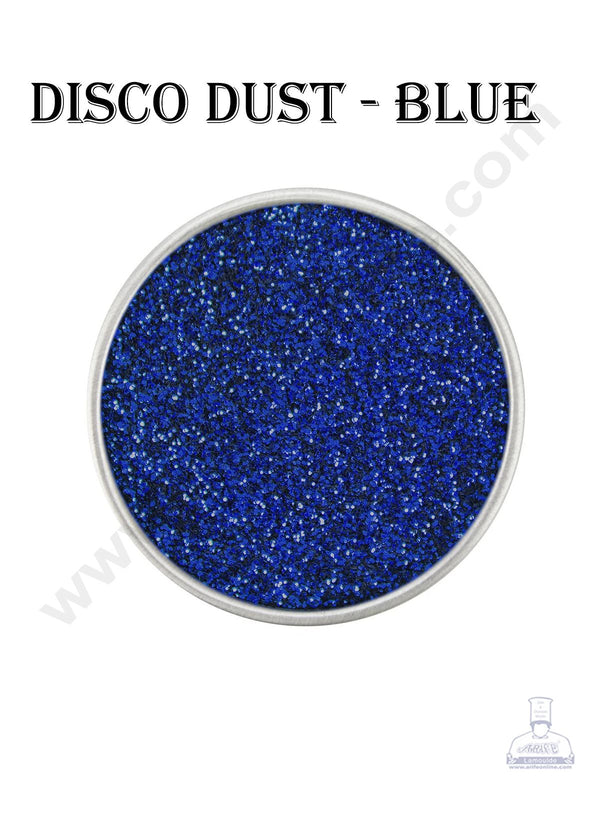 Cake Decor Disco Dust - Blue (10 gm)
