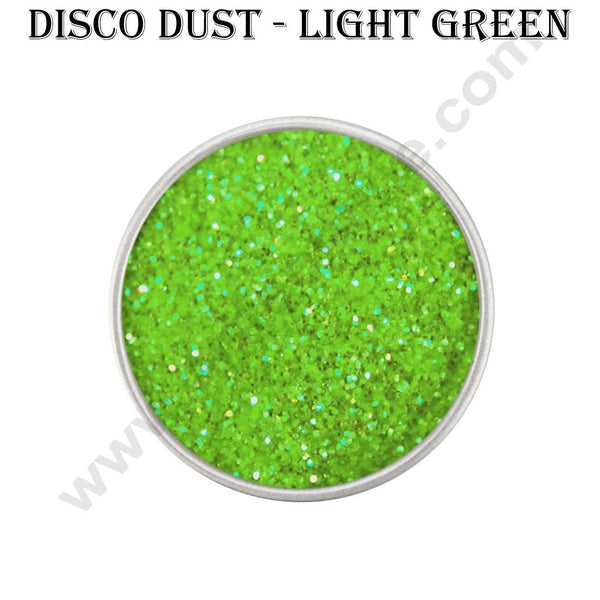 Cake Decor Disco Dust - Light Green (10 gm)