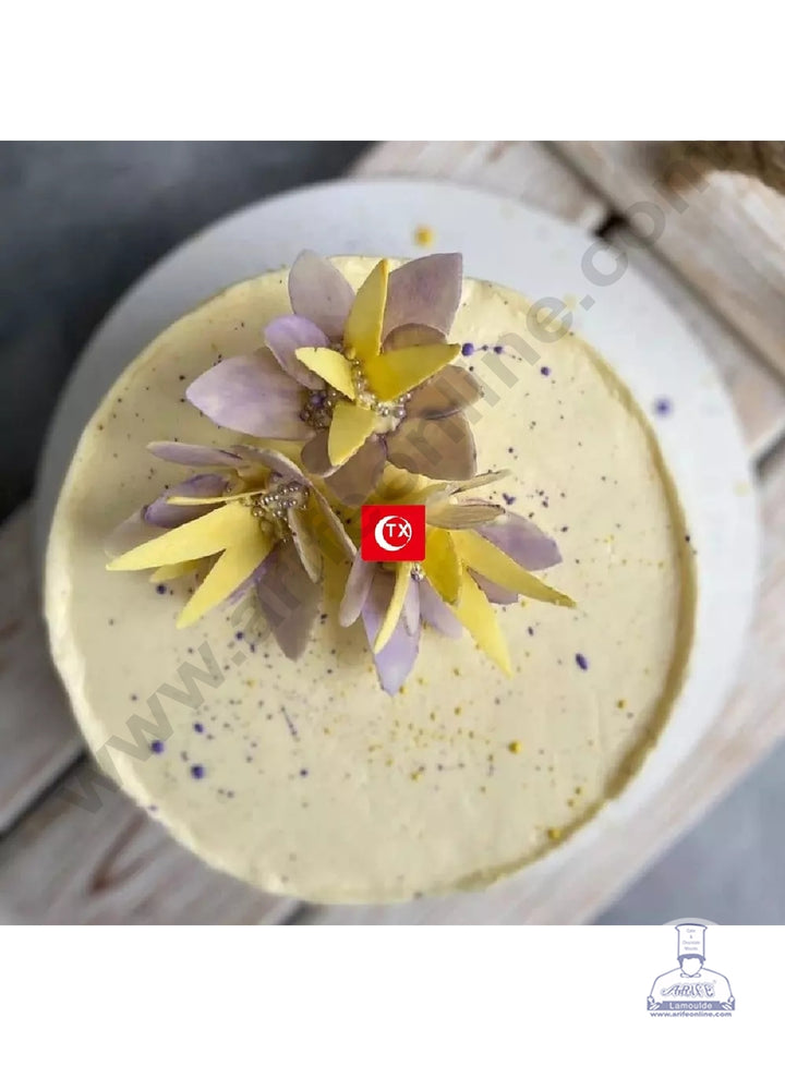 Cake Decor Flower Making Chocolate Stencil Mould - Lily (SBTXF-001)