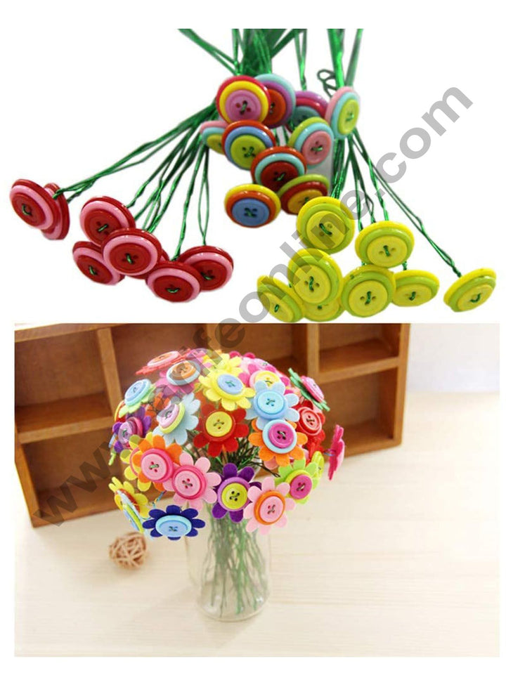 Cake Decor Green Floral Stem Wire for Artificial Flower Making Gauge Wire - 20 Gauge