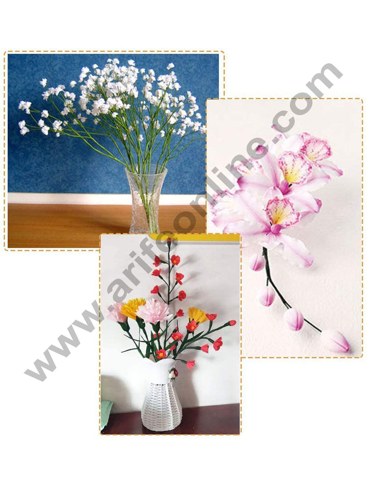 Cake Decor Green Floral Stem Wire for Artificial Flower Making Gauge Wire - 20 Gauge