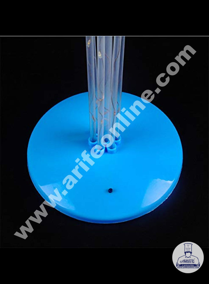 Cake Decor Latex Balloon Stick Stand with LED Column Stand
