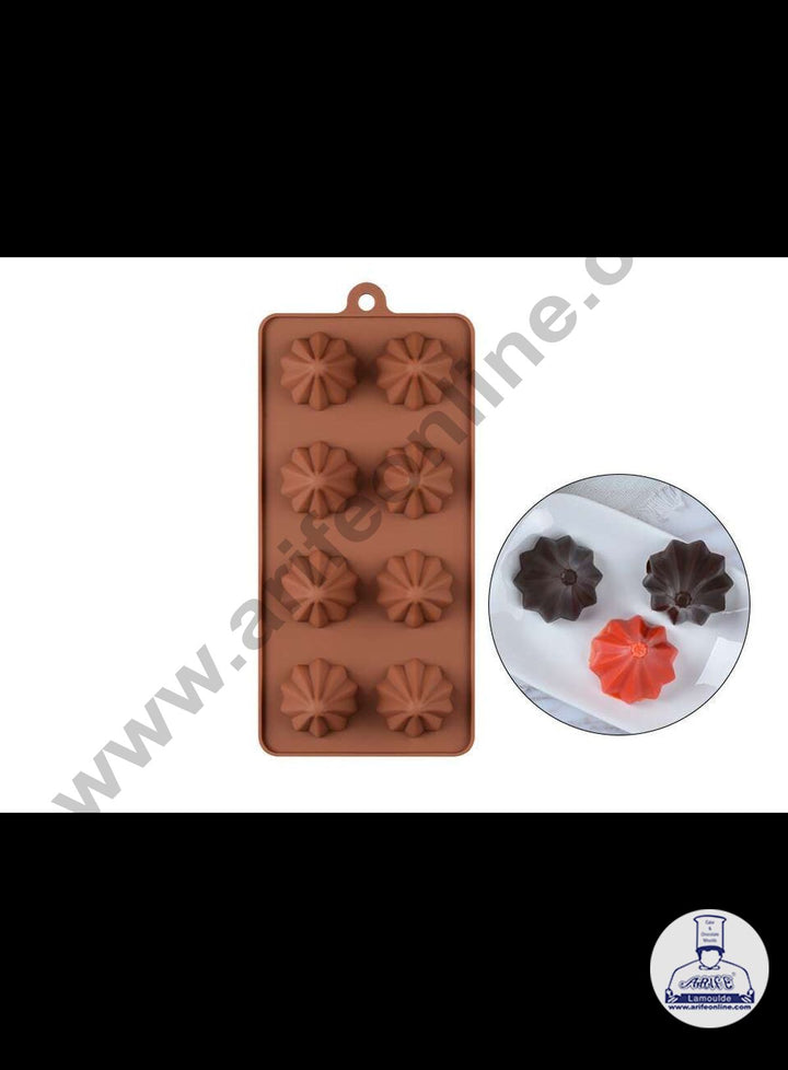Cake Decor Modak Shape 8 Cavity Chocolate Mould, Ganesh Chaturti Festivals (1)