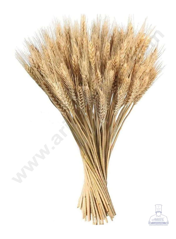 Cake Decor Natural Dried Wheat Stalks For Cake Decoration Bouquet Wedding Party Centerpieces Decorative (10 pcs pack)