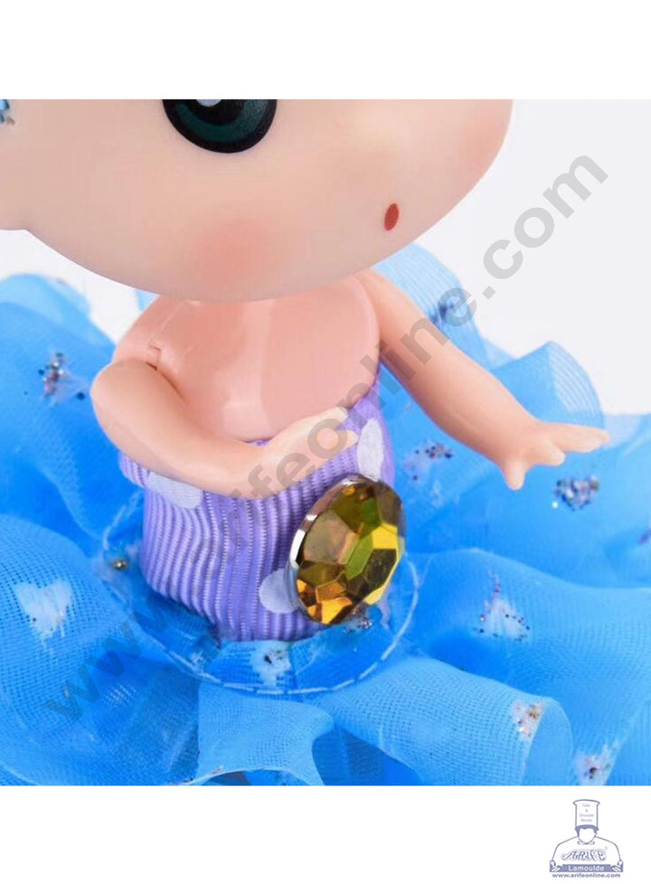 Cake Decor Plastic Glowing Doll Toy for Cake Decorations