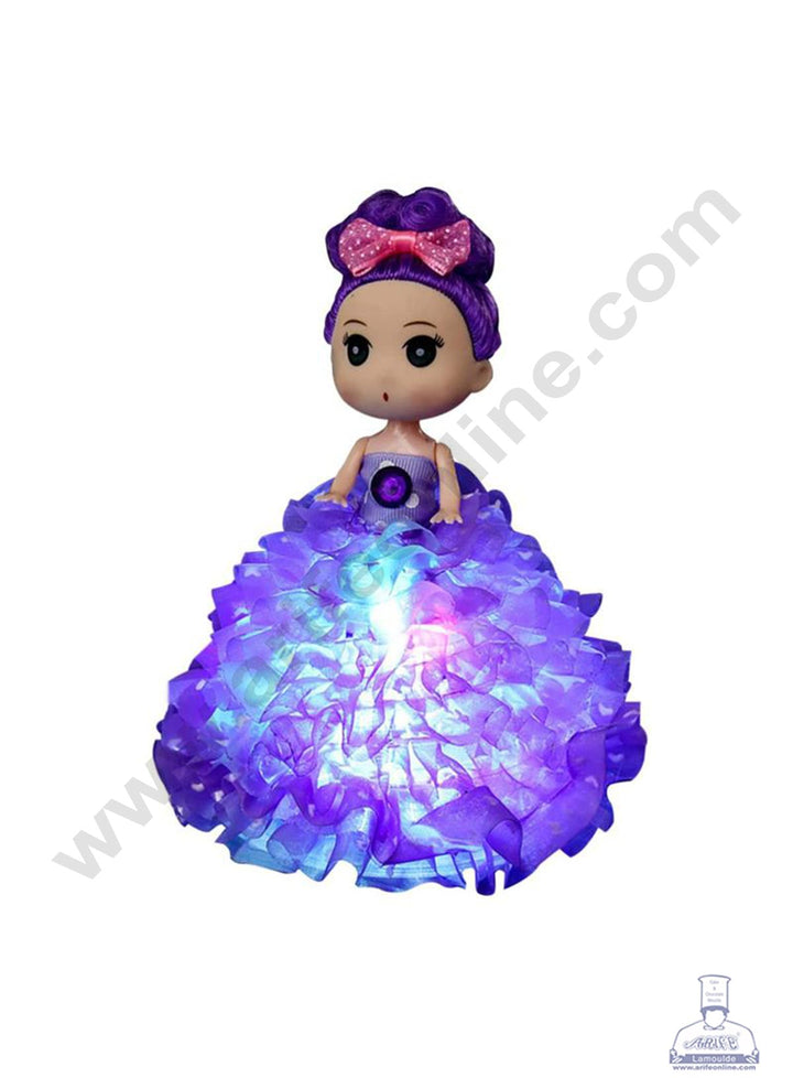 Cake Decor Plastic Glowing Doll Toy for Cake Decorations