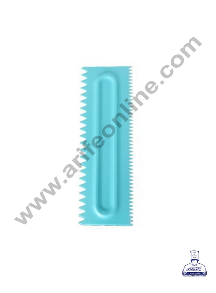 Cake Decor Plastic Icing Comb Scraper Smoother Icing Fondant Cake Decorating Tool (B-9953-14)