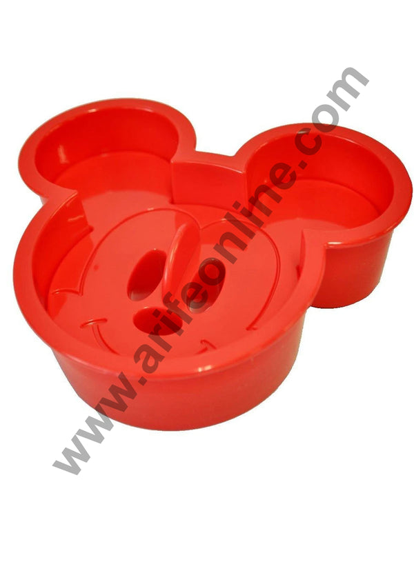 Cake Decor Plastic Mickey Mouse Face Shaped Sandwich Bread Plastic Cookie Biscuit Pastry Fondant and Cake Cutter